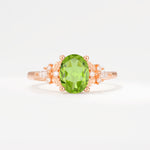 SR17613 Peridot Ring - Additional view