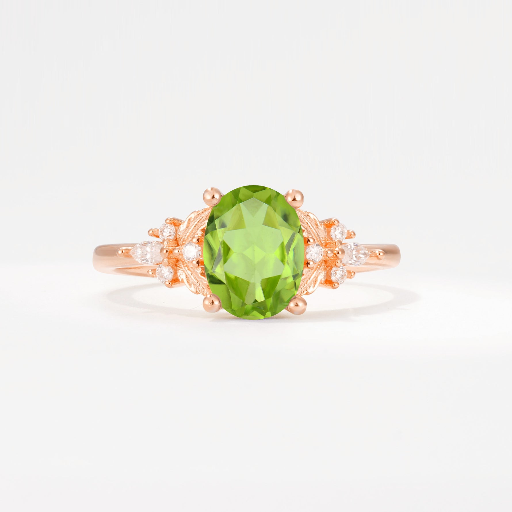 SR17613 Peridot Ring - Additional view