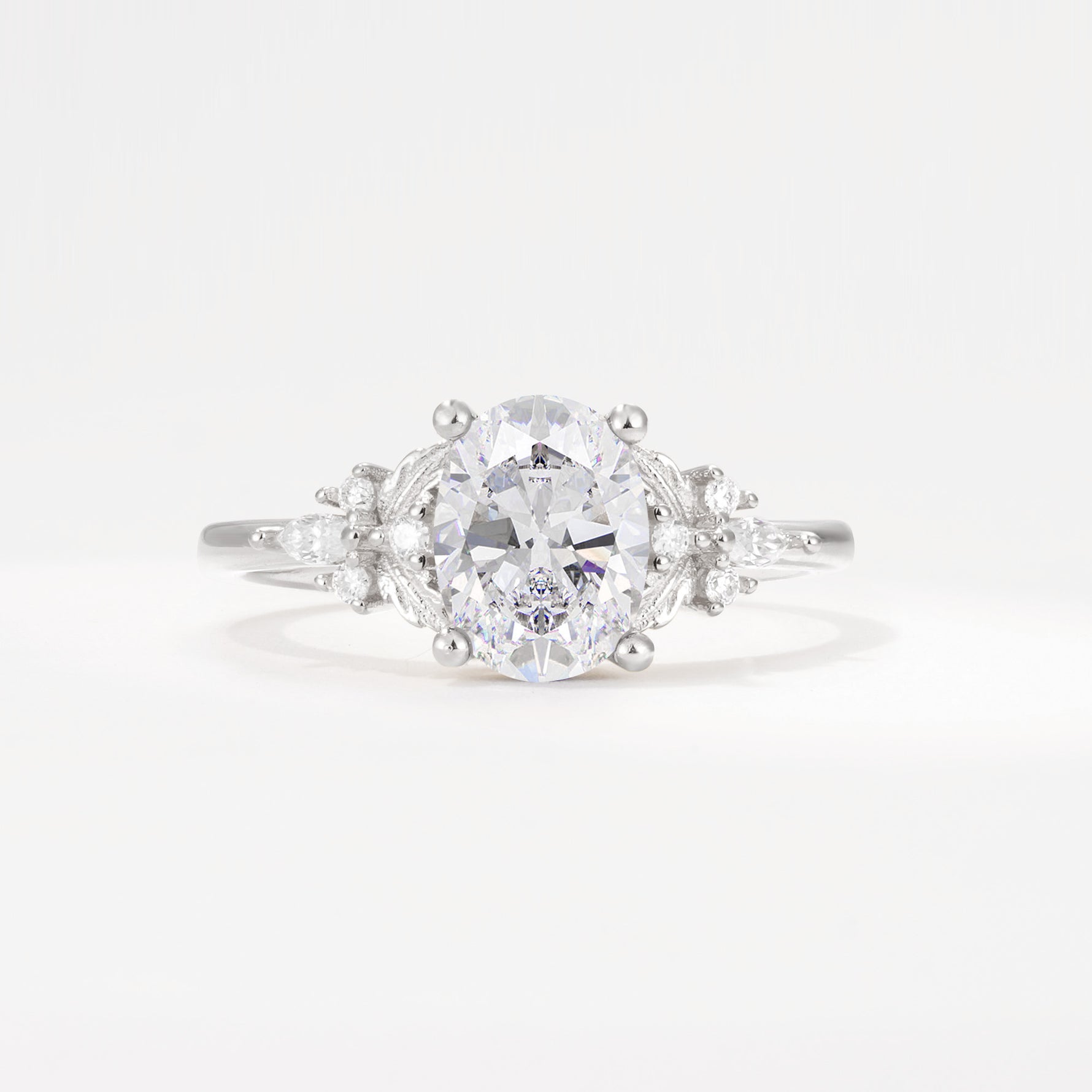 SR17613 Moissanite Ring - Additional view