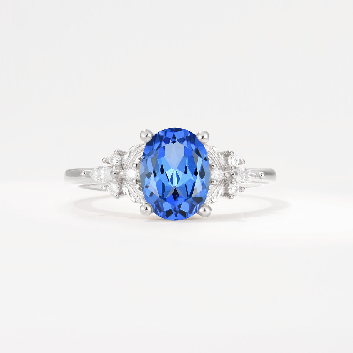 SR17613 Sapphire Ring - Additional view