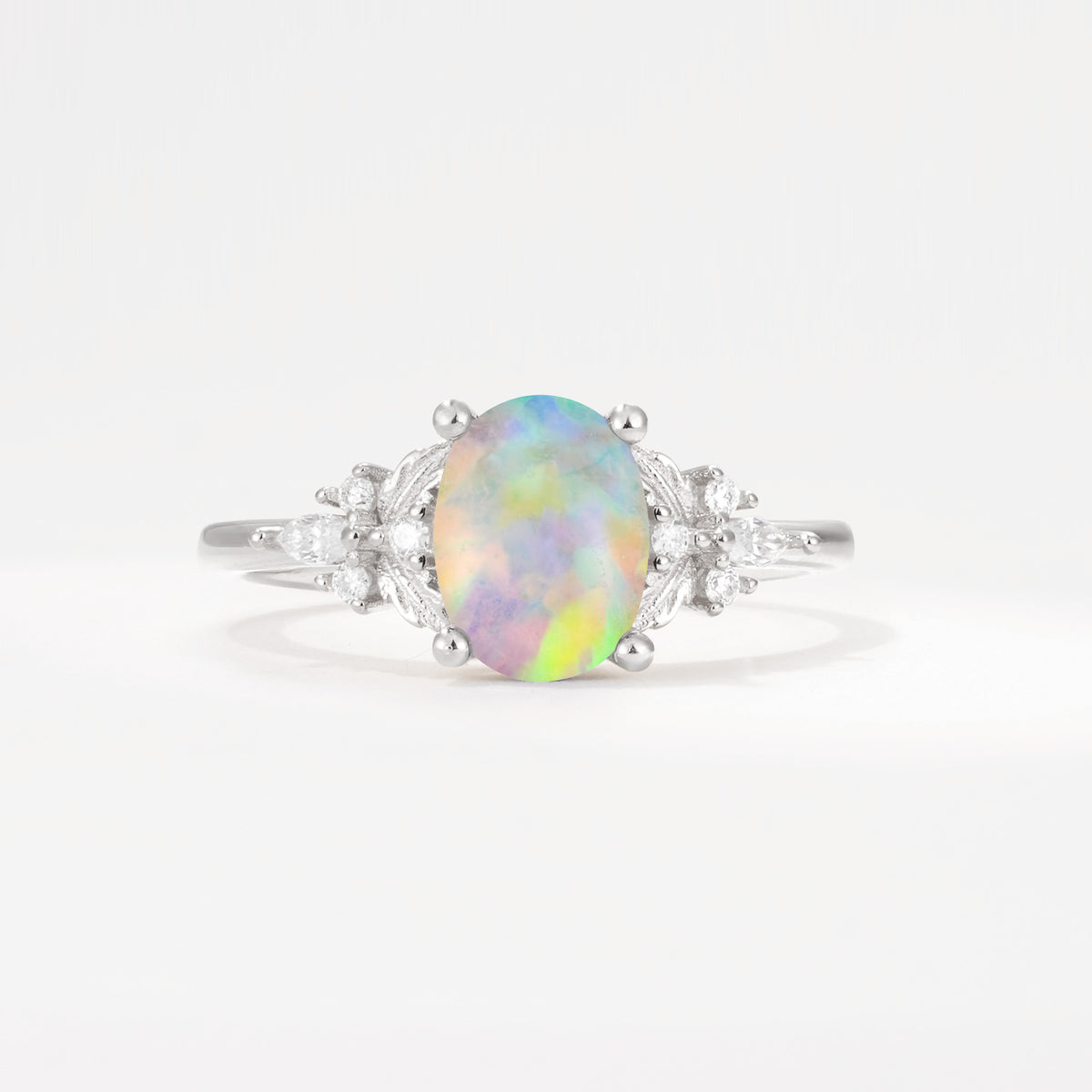 SR17613 Fire Opal Ring - Additional view