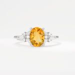 SR17613 Citrine Ring - Additional view