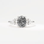 SR17613 Black Rutilated Quartz Ring - Additional view
