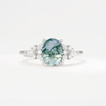 SR17613 Moss Agate Ring - Additional view