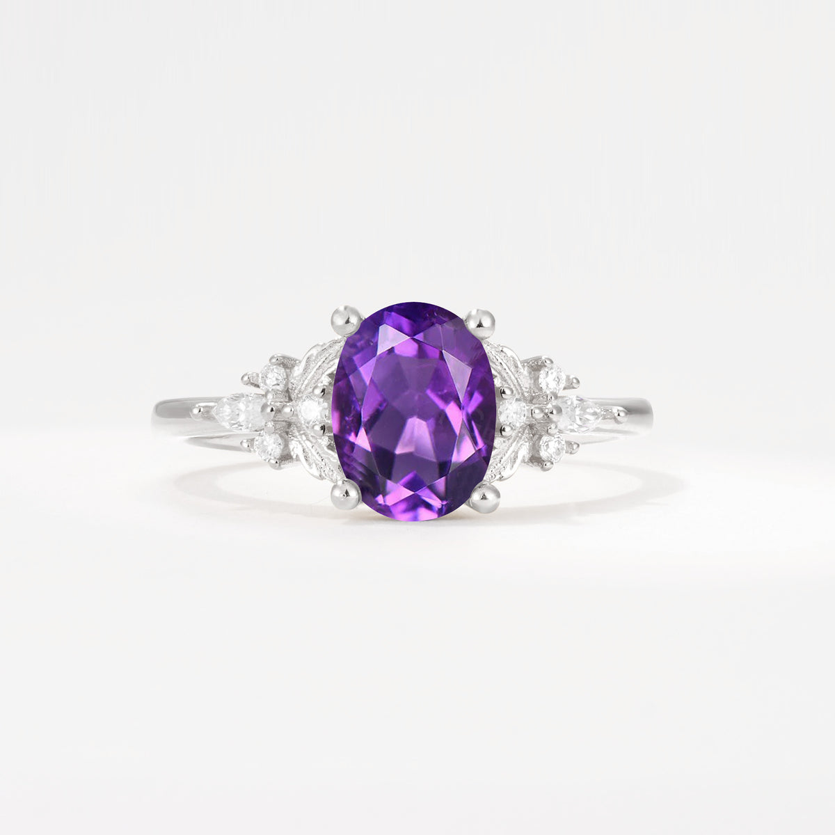 SR17613 Amethyst Ring - Additional view