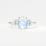 SR17613 Moonstone Ring - Additional view