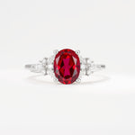 SR17613 Ruby Ring - Additional view