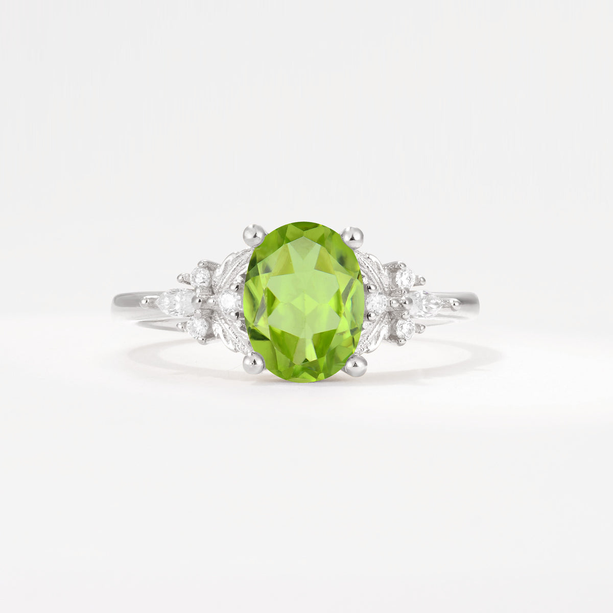 SR17613 Peridot Ring - Additional view