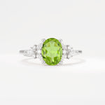 SR17613 Peridot Ring - Additional view
