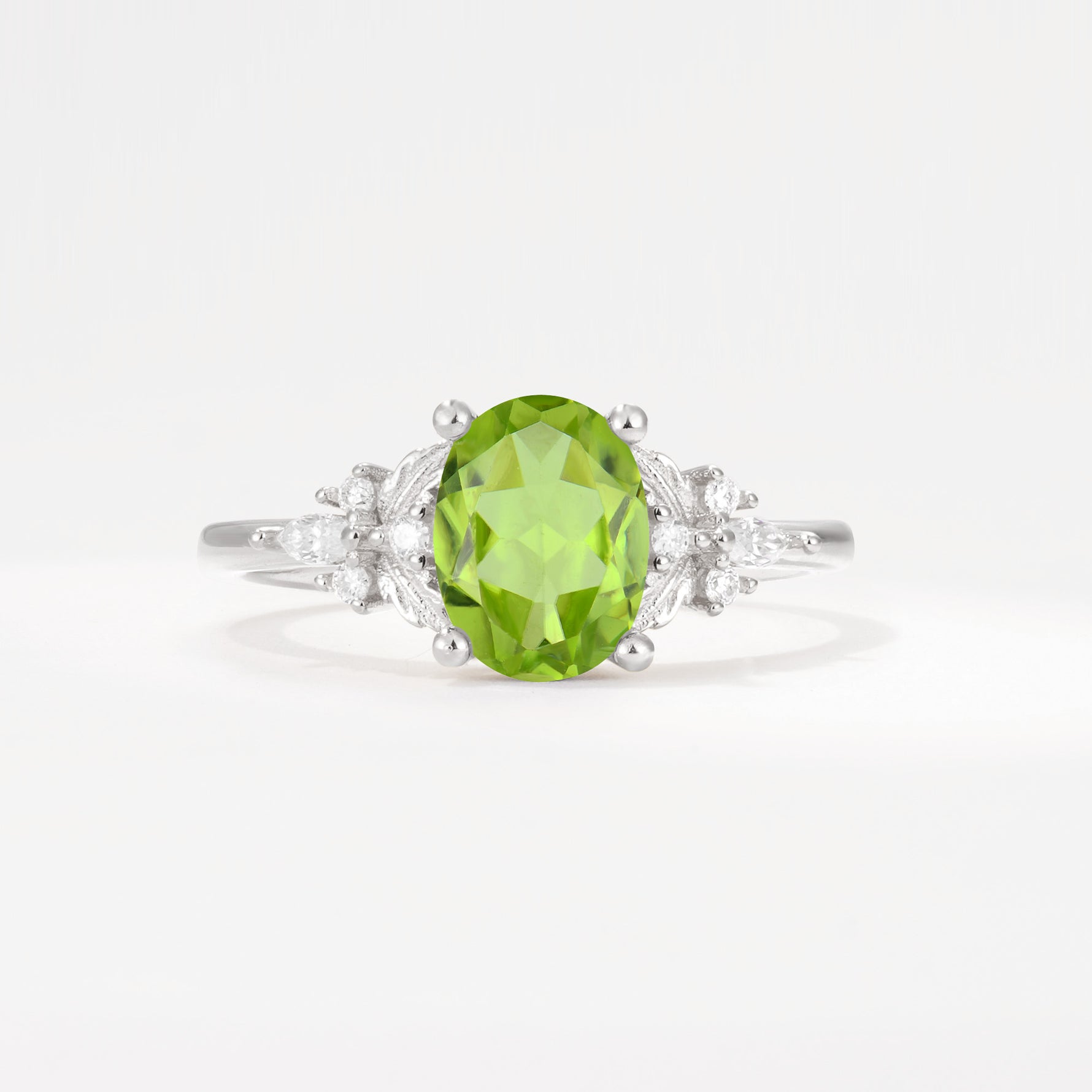 SR17613 Peridot Ring - Additional view