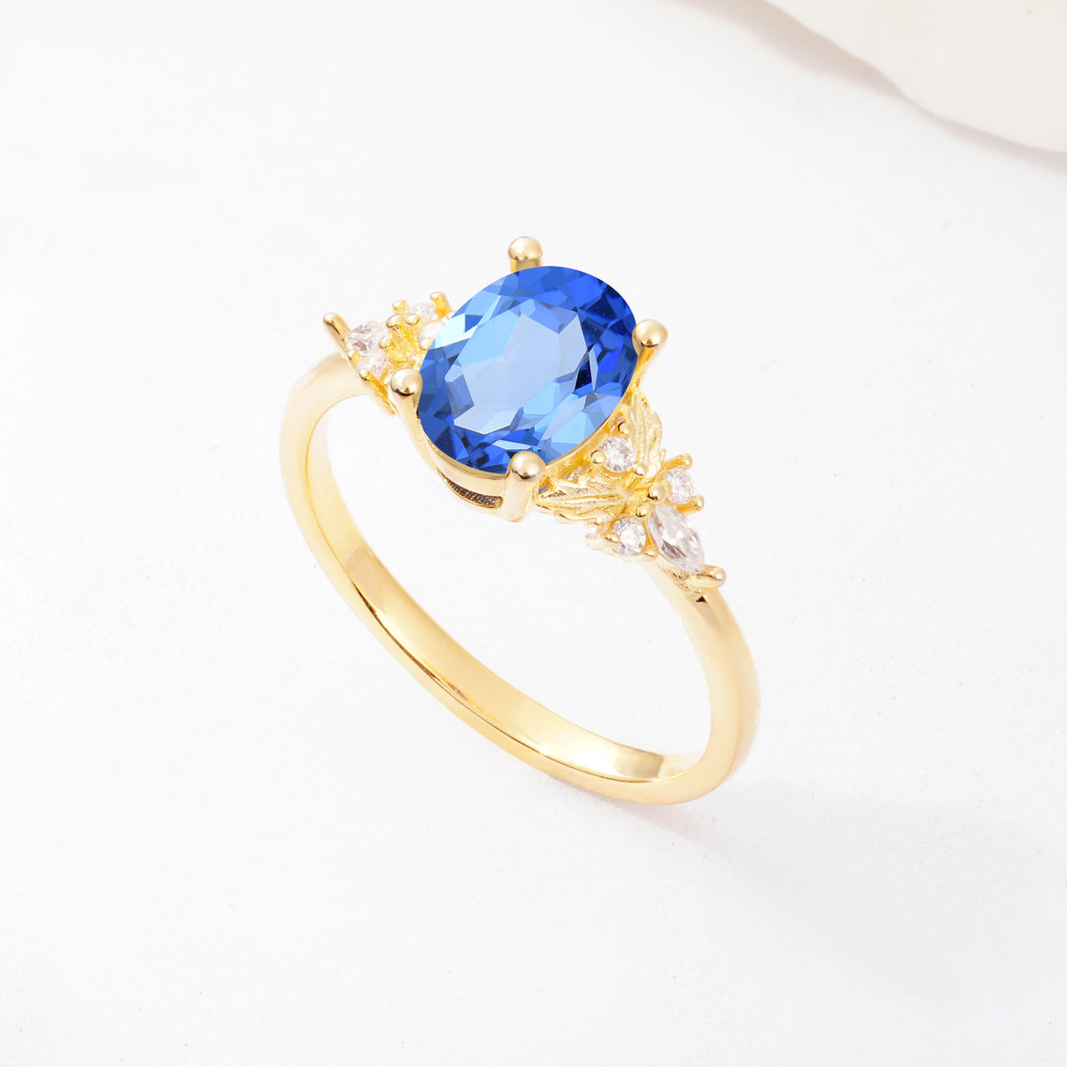 SR17613 Sapphire Ring - Additional view