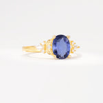 SR17613 Tanzanite Ring - White-Gold