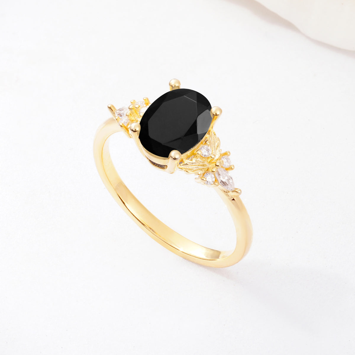 SR17613 Black Onyx Ring - Additional view