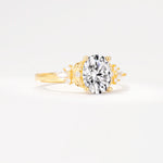 SR17613 Lab Diamond Ring - White-Gold