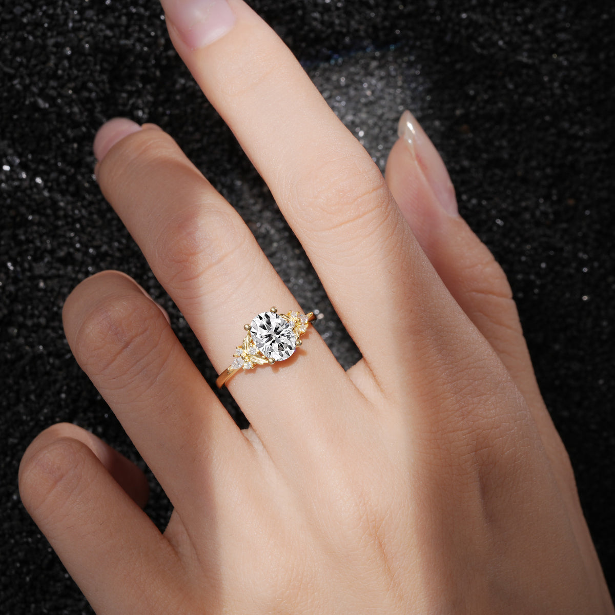 SR17613 Lab Diamond Ring - Rose-Gold