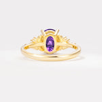 SR17613 Amethyst Ring - Additional view