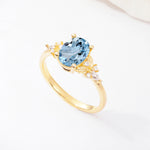 SR17613 Aquamarine Ring - Additional view