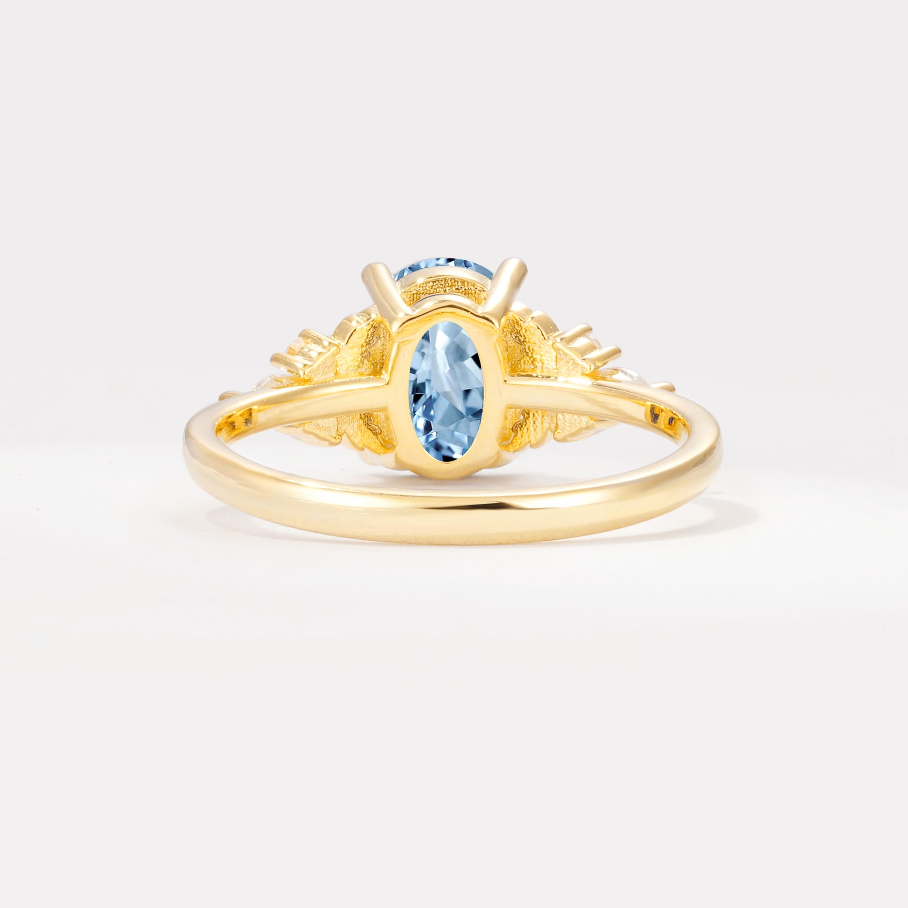 SR17613 Aquamarine Ring - Additional view
