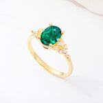 SR17613 Emerald Ring - Additional view