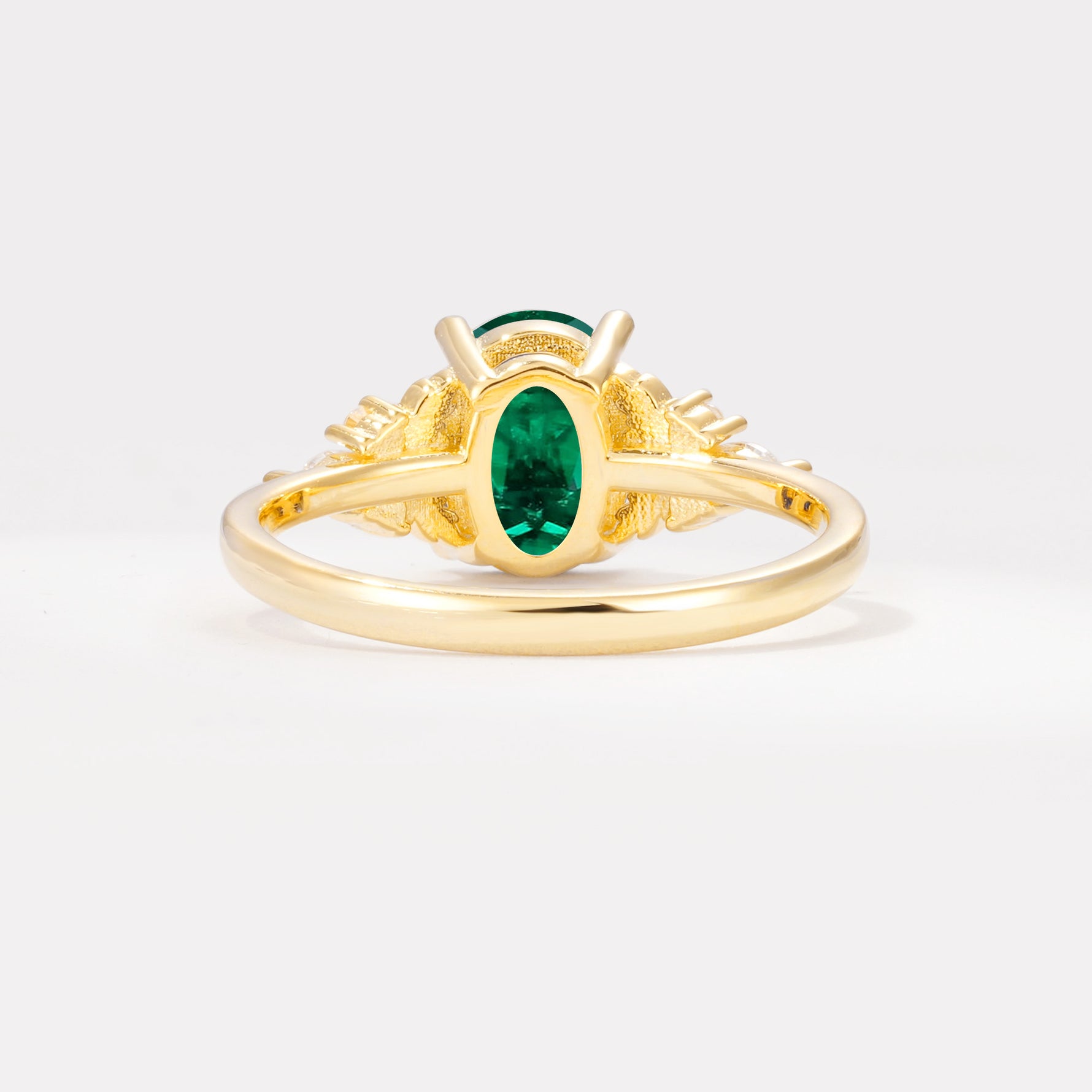 SR17613 Emerald Ring - Additional view
