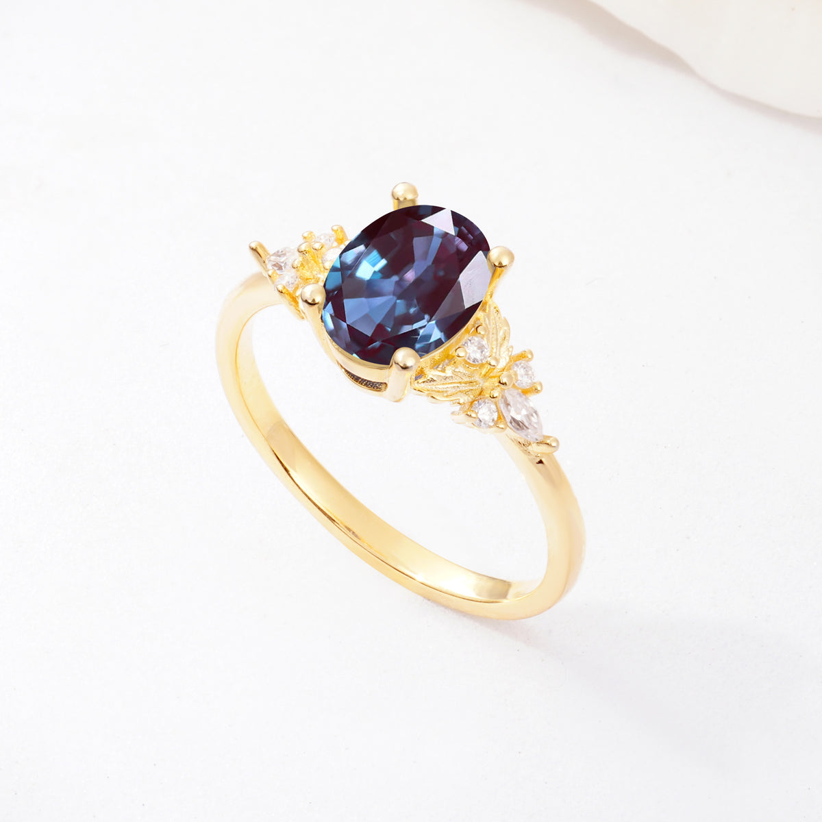 SR17613 Alexandrite Ring - Additional view