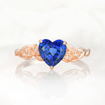 SR17617 Sapphire Ring - Additional view