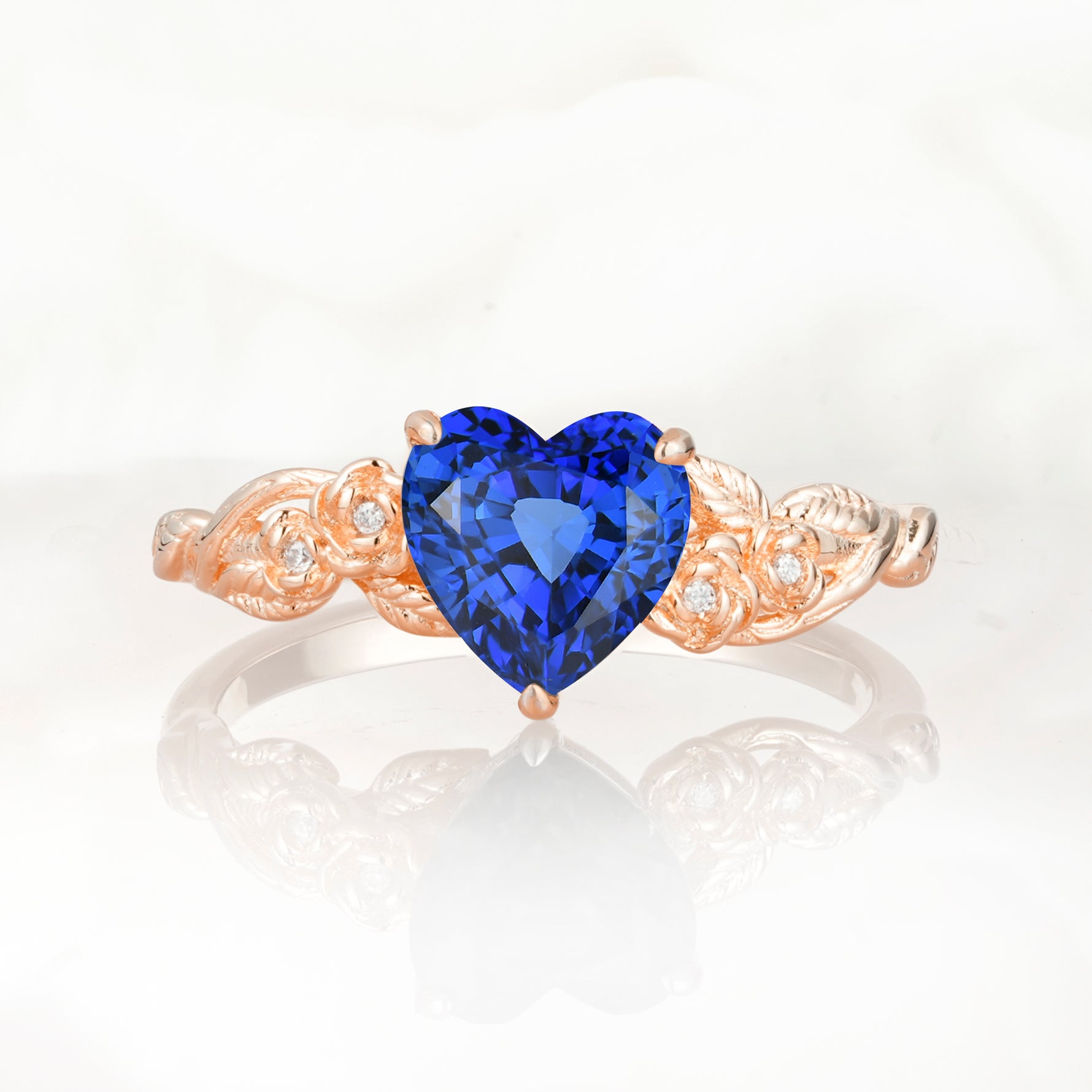 SR17617 Sapphire Ring - Additional view