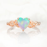 SR17617 Fire Opal Ring - Additional view