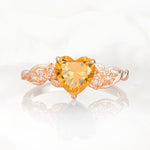 SR17617 Citrine Ring - Additional view