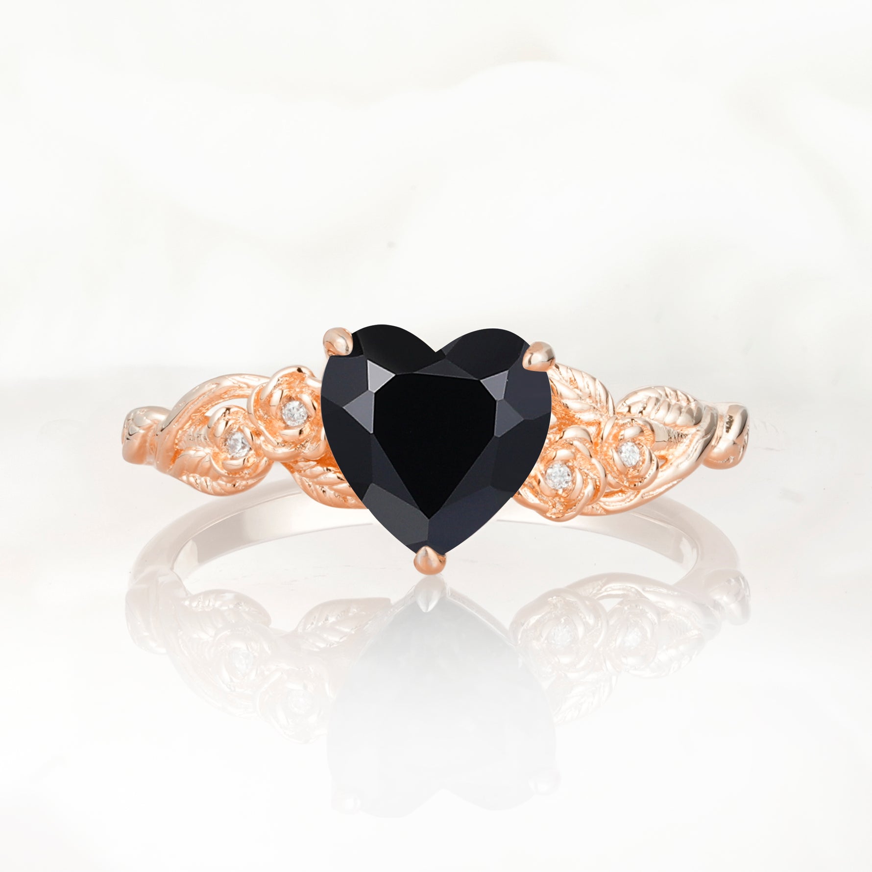 SR17617 Black Onyx Ring - Additional view