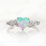 SR17617 Fire Opal Ring - Additional view