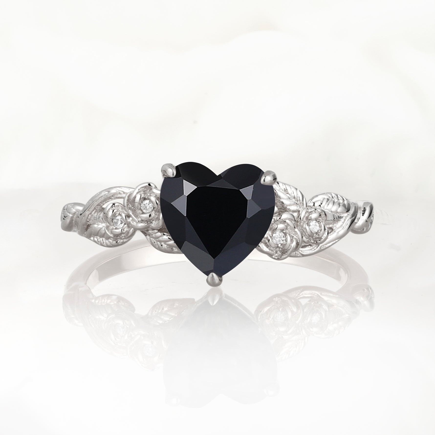 SR17617 Black Onyx Ring - Additional view