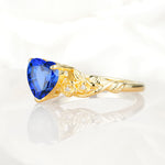 SR17617 Sapphire Ring - Additional view