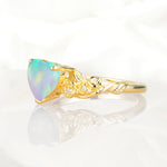SR17617 Fire Opal Ring - Additional view