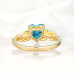 SR17617 Turquoise Ring - Additional view