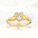 SR17617 Moss Agate Ring - Additional view