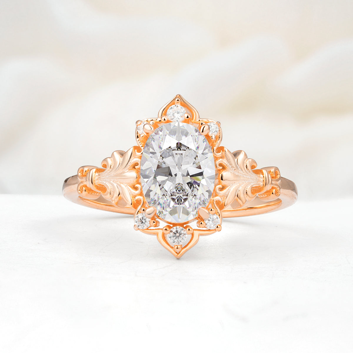 SR17618 Moissanite Ring - Additional view