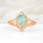 SR17618 Fire Opal Ring - Additional view