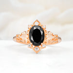 SR17618 Black Onyx Ring - Additional view