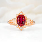 SR17618 Ruby Ring - Additional view
