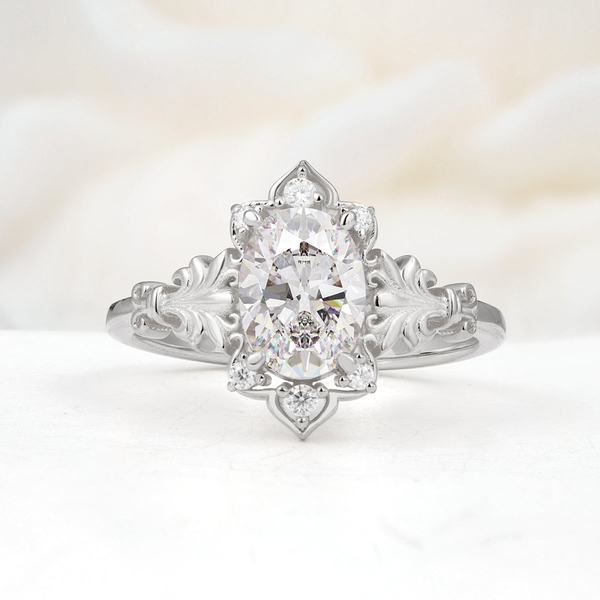SR17618 Moissanite Ring - Additional view