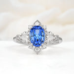 SR17618 Sapphire Ring - Additional view