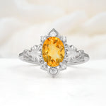 SR17618 Citrine Ring - Additional view