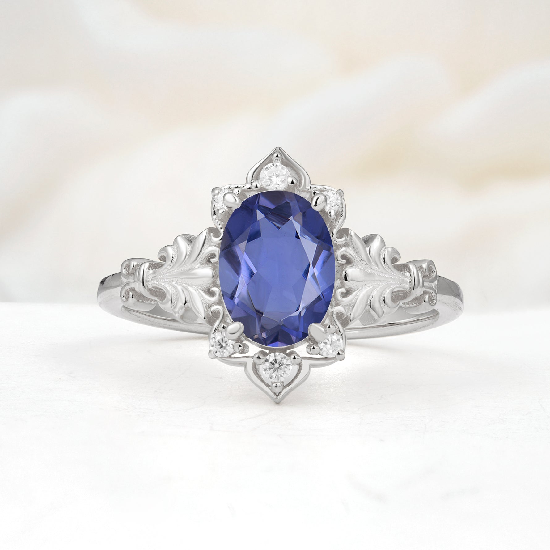 SR17618 Tanzanite Ring - Additional view