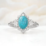 SR17618 Turquoise Ring - Additional view
