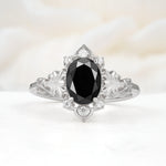 SR17618 Black Onyx Ring - Additional view