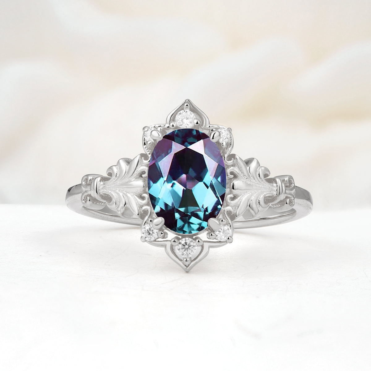SR17618 Alexandrite Ring - Additional view