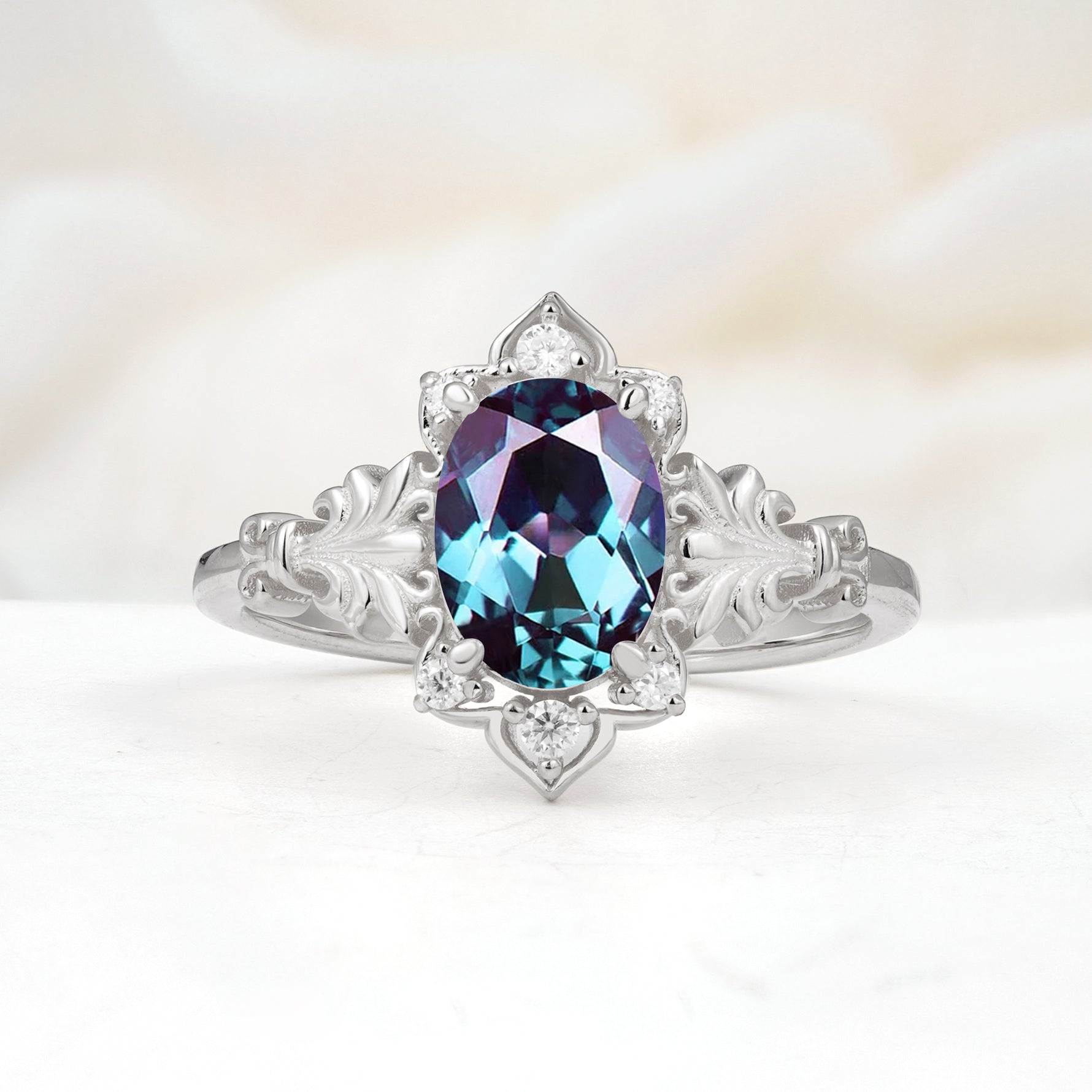 SR17618 Alexandrite Ring - Additional view