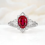 SR17618 Ruby Ring - Additional view