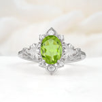 SR17618 Peridot Ring - Additional view